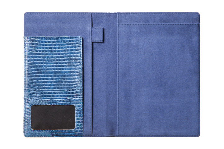 Qble_alligator-bonded-leather_memo-pad_blue_inside